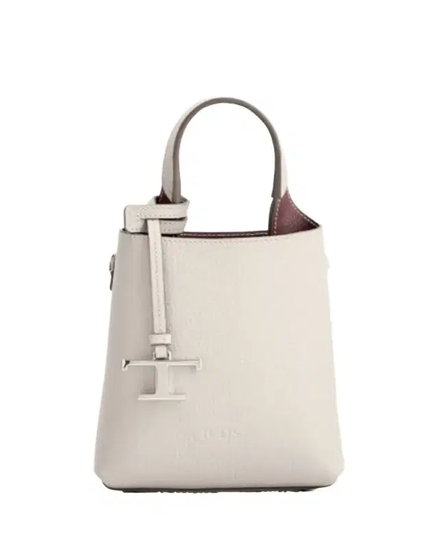Micro Calf Leather Top-Handle Bag