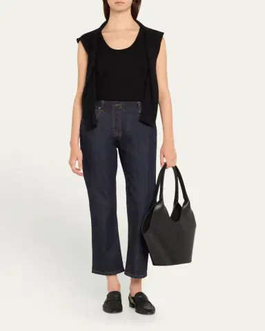 Aesther Ekme Phantom Smooth Calfskin Bucket Bag | Thumbnail 5