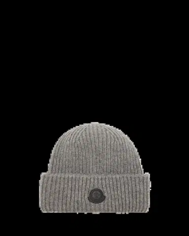 Moncler Men's Ribbed Cashmere Beanie | Thumbnail 2 Moncler Men's Ribbed Cashmere Beanie | Thumbnail 2