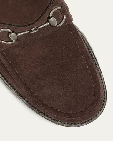 Gucci Men's Sylke Suede Bit Lug-Sole Chukka Boots | Thumbnail 4