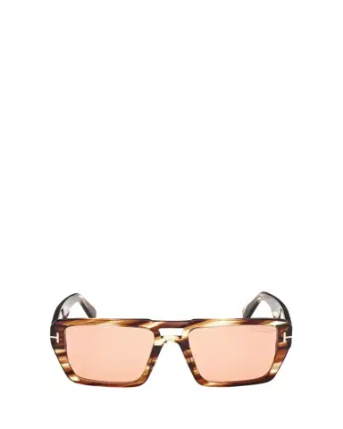 Tom Ford Redford Patterned Acetate Aviator Sunglasses | Thumbnail 1 Tom Ford Redford Patterned Acetate Aviator Sunglasses | Thumbnail 1