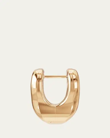CHARLOTTE CHESNAIS Shima Hoop Earrings Vermeil | Thumbnail 2 CHARLOTTE CHESNAIS Shima Hoop Earrings Vermeil | Thumbnail 2