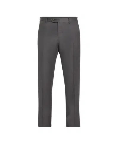 Giorgio Armani Men's Solid Wool Flat-Front Trousers | Thumbnail 1