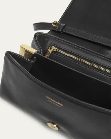 Ferragamo F-Show Small Flap Shoulder Bag | Thumbnail 3 Ferragamo F-Show Small Flap Shoulder Bag | Thumbnail 3