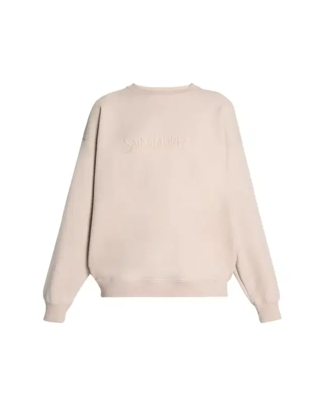 Logo Cotton Crew Sweatshirt