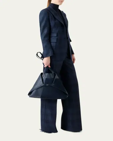 Akris Ai Medium Patchwork Leather Tote Bag | Thumbnail 8