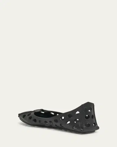 Alaïa Perforated Leather Ballerina Flats | Thumbnail 5