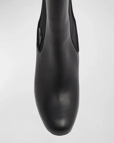Christian Louboutin 85mm Turelastic Leather Ankle Booties | Thumbnail 5