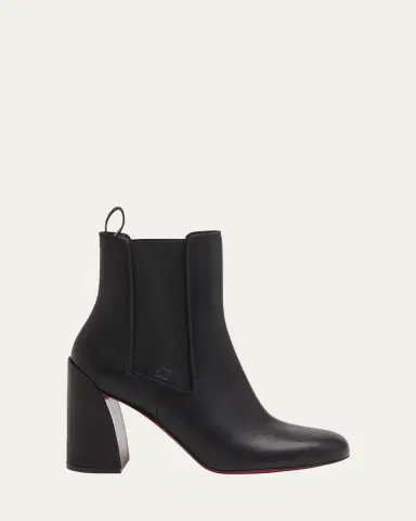 Christian Louboutin 85mm Turelastic Leather Ankle Booties | Thumbnail 6