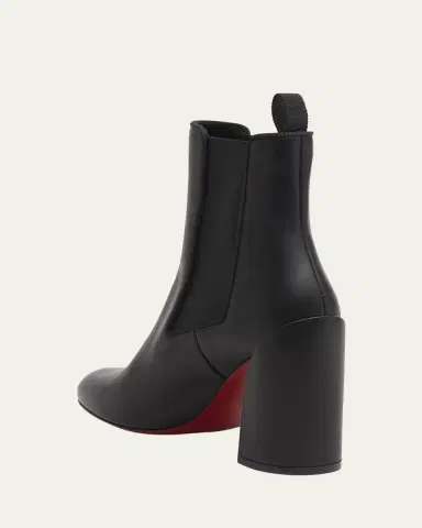 Christian Louboutin 85mm Turelastic Leather Ankle Booties | Thumbnail 9
