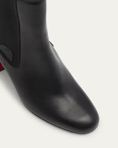 Christian Louboutin 85mm Turelastic Leather Ankle Booties | Thumbnail 10