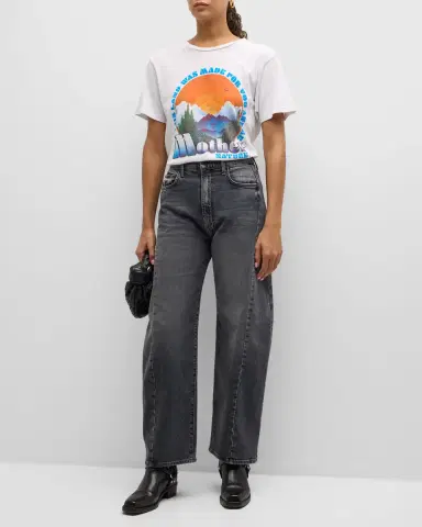 MOTHER The Half-Pipe Flood Jeans | Thumbnail 2