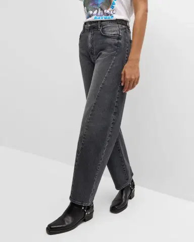 MOTHER The Half-Pipe Flood Jeans | Thumbnail 6
