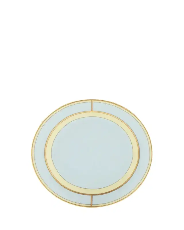 Ginori 1735 Diva Tea or Bread Plate, Celeste