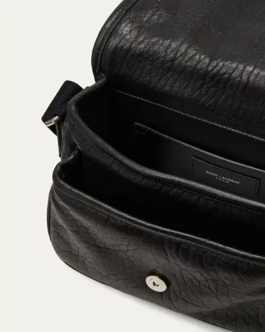 Saint Laurent Men's Niki Small Messenger Bag in Grained Lambskin | Thumbnail 7 Saint Laurent Men's Niki Small Messenger Bag in Grained Lambskin | Thumbnail 7