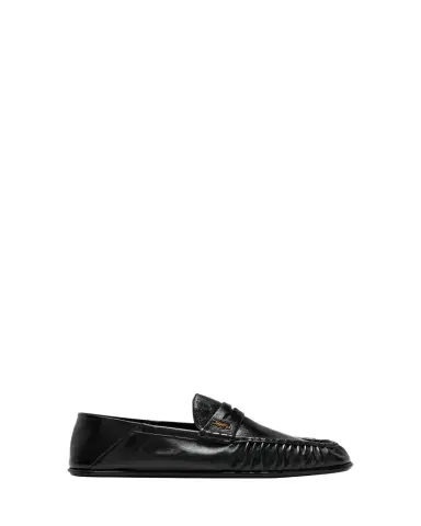 Saint Laurent Men's Le Loafer Leather Penny Loafers | Thumbnail 1 Saint Laurent Men's Le Loafer Leather Penny Loafers | Thumbnail 1