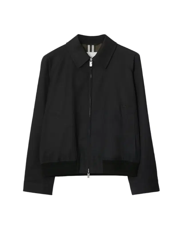 Burberry Men's Twill Harrington Jacket