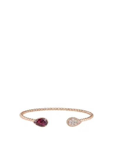 Boucheron Serpent Boheme Small Motif Rhodolite and Diamond Bracelet | Thumbnail 1