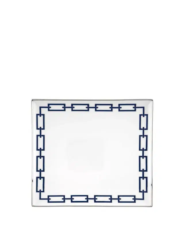 Catene Blue Squared Plate