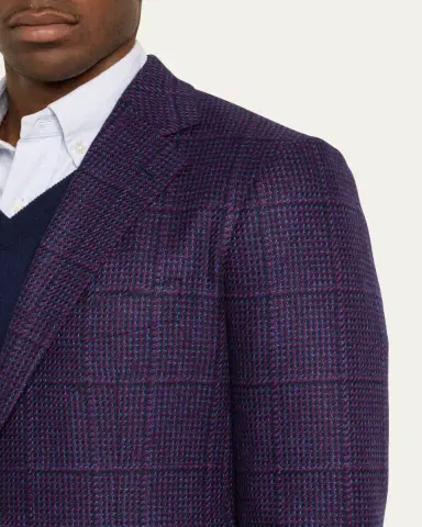 Cesare Attolini Men's 3-Ply Cashmere Sport Coat | Thumbnail 3