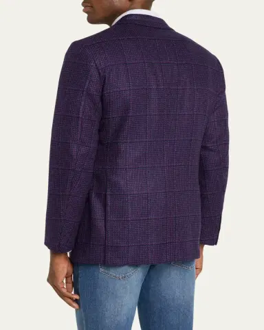 Cesare Attolini Men's 3-Ply Cashmere Sport Coat | Thumbnail 4
