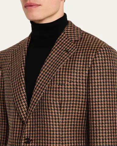 Cesare Attolini Men's 3-Ply Cashmere Sport Coat | Thumbnail 5