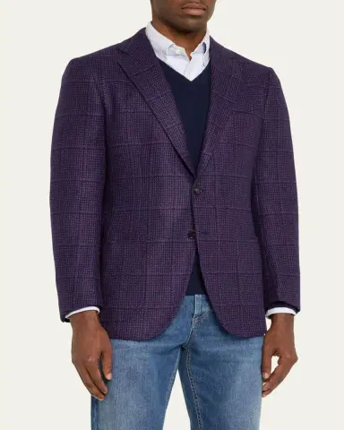 Cesare Attolini Men's 3-Ply Cashmere Sport Coat | Thumbnail 6