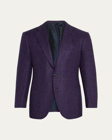 Cesare Attolini Men's 3-Ply Cashmere Sport Coat | Thumbnail 10