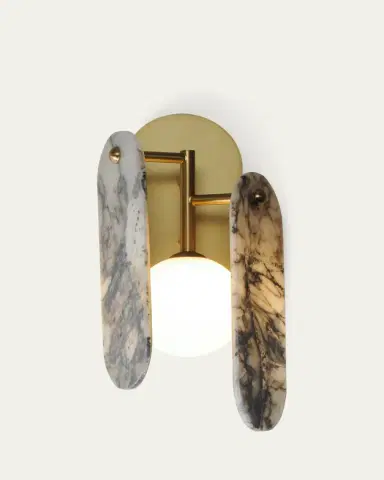 Studio M Megalith Stone Striae Arya Wall Sconce | Thumbnail 3 Studio M Megalith Stone Striae Arya Wall Sconce | Thumbnail 3
