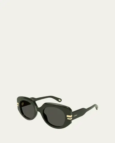 Chloé Marcie Oversized Acetate Square Sunglasses | Thumbnail 2 Chloé Marcie Oversized Acetate Square Sunglasses | Thumbnail 2