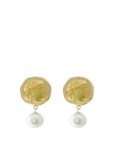 Haute Victoire Andromeda Pearl Earrings | Thumbnail 1 Haute Victoire Andromeda Pearl Earrings | Thumbnail 1