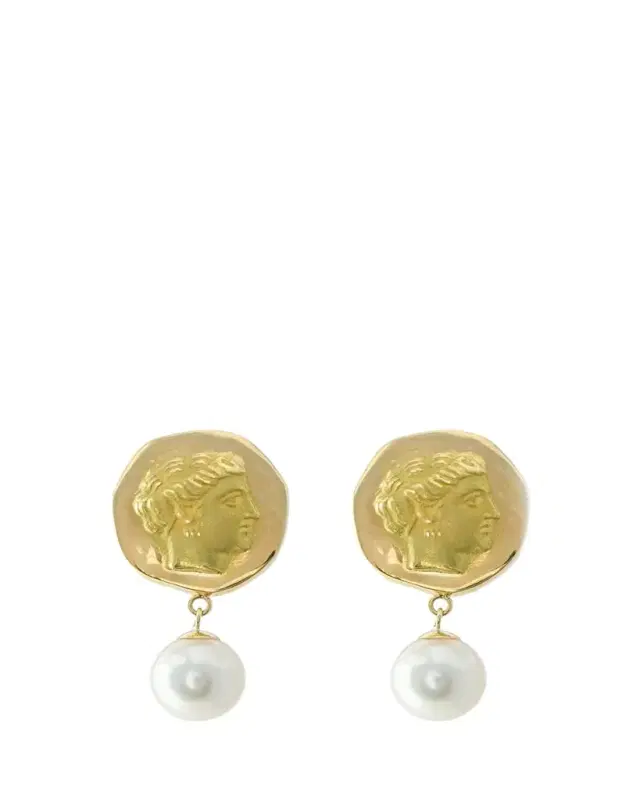 Haute Victoire Andromeda Pearl Earrings