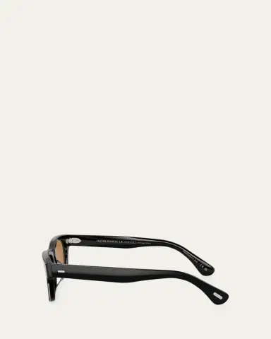 Oliver Peoples Men's Rosson Sun Acetate Rectangle Sunglasses | Thumbnail 12
