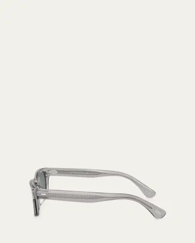 Oliver Peoples Men's Rosson Sun Acetate Rectangle Sunglasses | Thumbnail 6