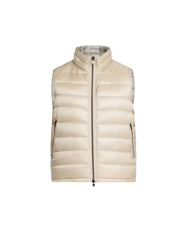 Men's Reversible Down Nylon Vest