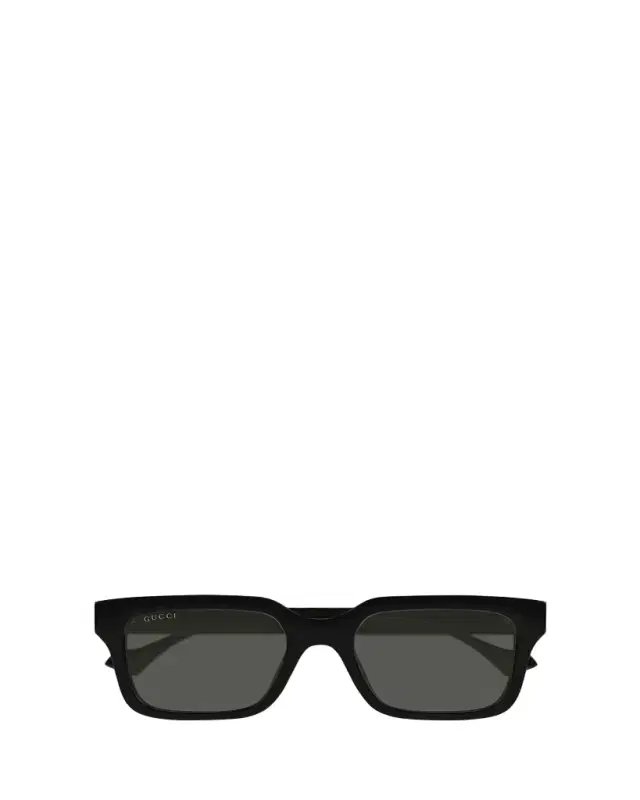 Gucci Men's Transparent Rectangle Sunglasses