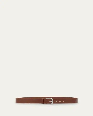 Il Bisonte Men's Classic Cowhide Leather Belt | Thumbnail 2