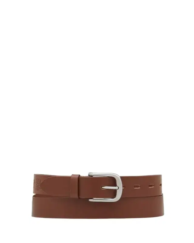 Il Bisonte Men's Classic Cowhide Leather Belt