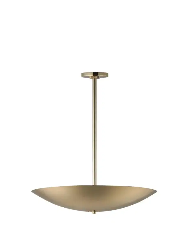 Vesta 24" French Gold LED Pendant