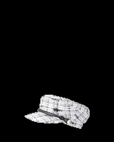 Maison Michel New Abbey Tweed Newsboy Cap | Thumbnail 2 Maison Michel New Abbey Tweed Newsboy Cap | Thumbnail 2