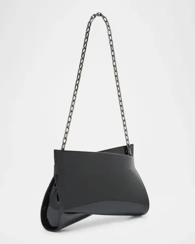 Christian Louboutin Loubitwist Small Clutch Bag in Patent Leather | Thumbnail 7