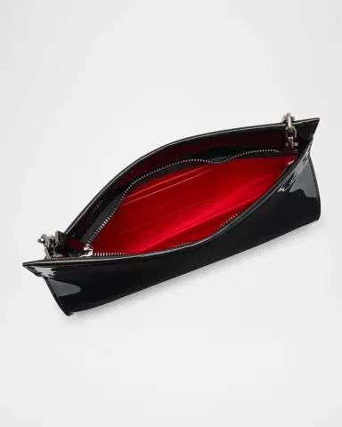 Christian Louboutin Loubitwist Small Clutch Bag in Patent Leather | Thumbnail 8