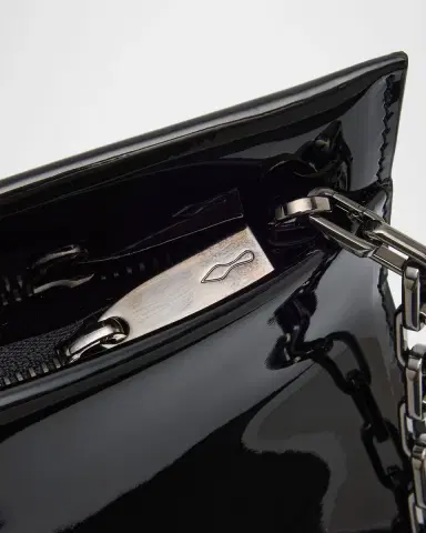 Christian Louboutin Loubitwist Small Clutch Bag in Patent Leather | Thumbnail 10