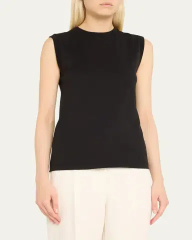 Toteme Jersey Sleeveless Tee | Thumbnail 5