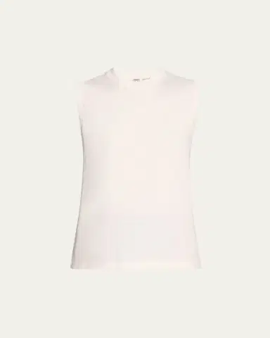 Toteme Jersey Sleeveless Tee | Thumbnail 6