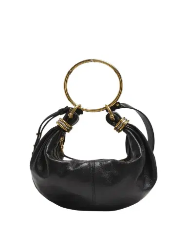 Chloé Bracelet Bag Mini in Shiny Grained Calfskin | Thumbnail 1