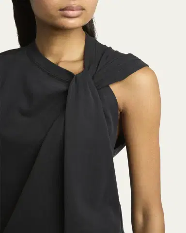 Isabel Marant Nayda Twisted Cap-Sleeve T-Shirt | Thumbnail 5
