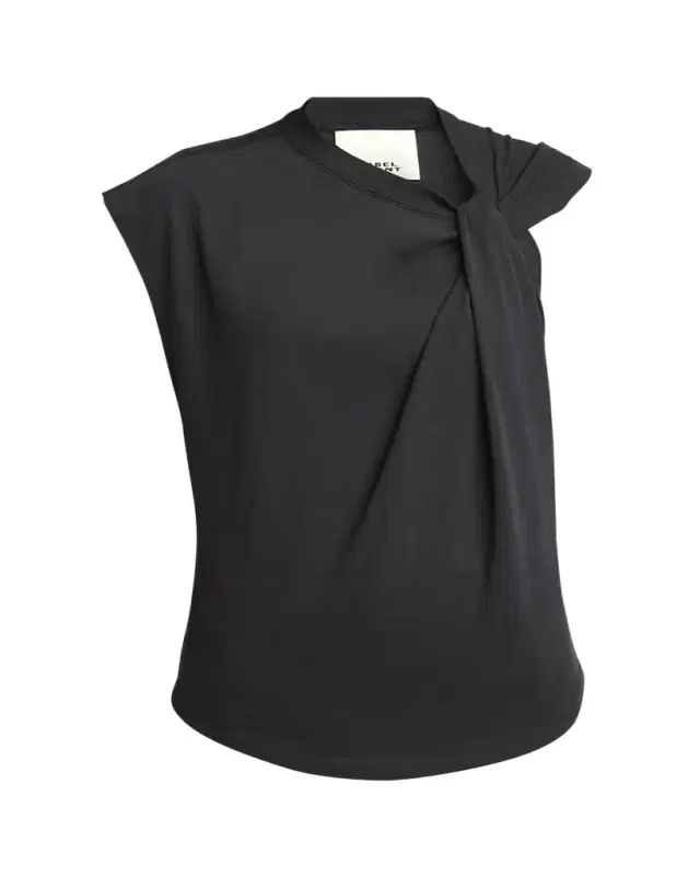 Nayda Twisted Cap-Sleeve T-Shirt