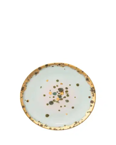 Coralla Maiuri Villa Borghese Michelangelo Dessert Coupe Plate | Thumbnail 1 Coralla Maiuri Villa Borghese Michelangelo Dessert Coupe Plate | Thumbnail 1