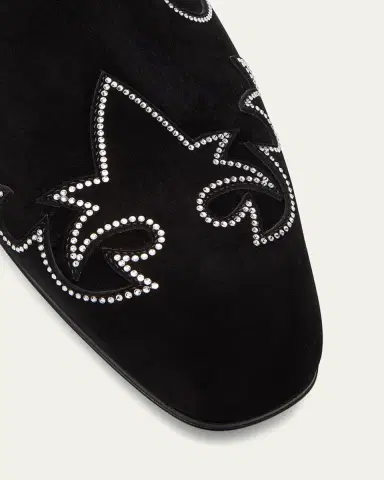 Christian Louboutin Men's Dandysiago Rhinestone and Leather Loafers | Thumbnail 5 Christian Louboutin Men's Dandysiago Rhinestone and Leather Loafers | Thumbnail 5